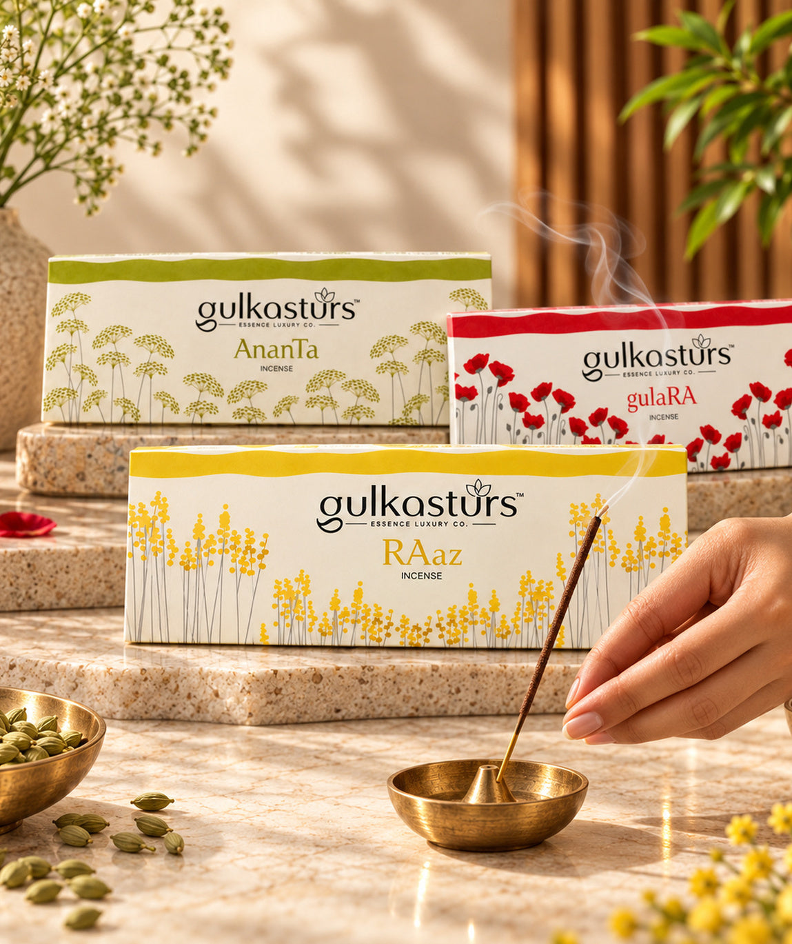 The Incense Trio