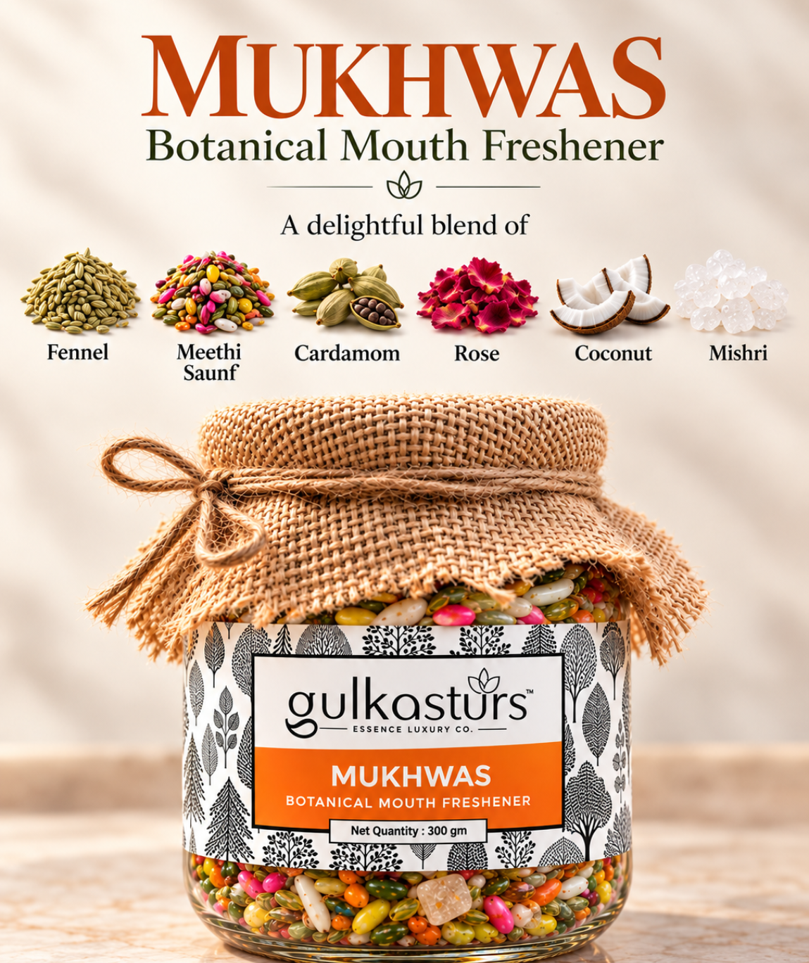 Gulkasturs Mukhwas